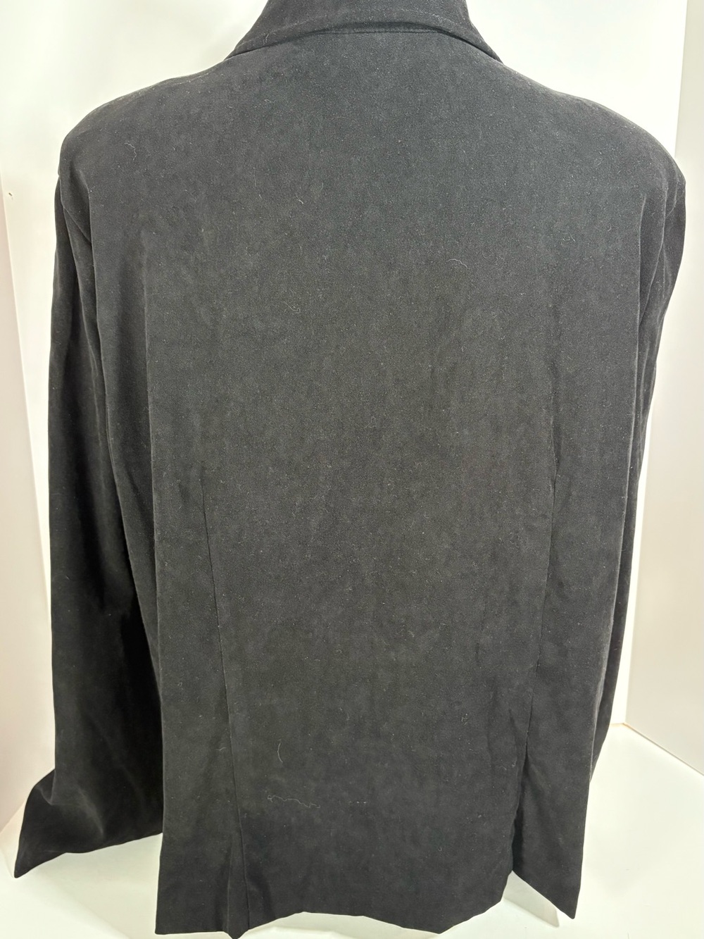 Briggs New York Black Colorblock Zip-Front Jacket-Vintage - Picture 5 of 6